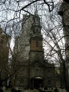 St Paul's chapel by WTC